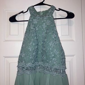 Green prom dress